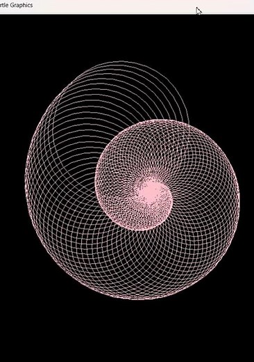 Python Turtle Design #coding #programminglanguage #pythonprogramming #codeadventure #pythontutorial