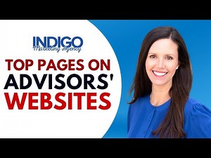 The TOP PAGES on Financial Advisors Websites that You Should Have