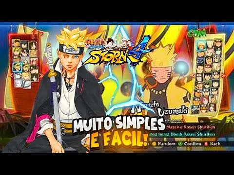 ✅SAIBA COMO INSTALAR MODS NO NARUTO STORM 4 COM MÉTODO SIMPLES E FÁCIL!