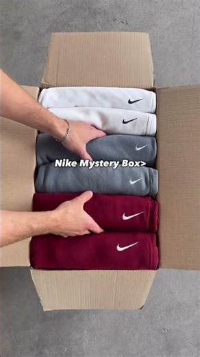 This Nike mystery box was actually worth it 🤯🔥 #nike #unboxing