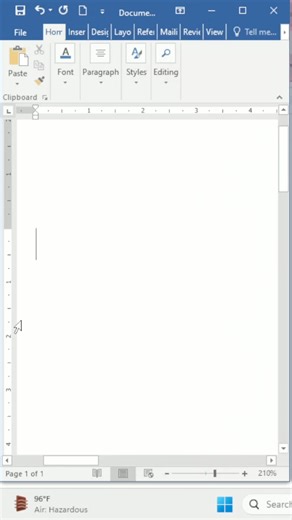 Insert line in word ll computer tips #computer #fb #fbreels #video #FacebookPage | Computer Tech