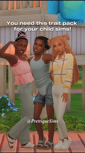 Must-Have Trait Pack for Child Sims in The Sims 4