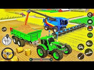Real Tractor Farming Simulator - New Farm Game 2020 - Android Gameplay