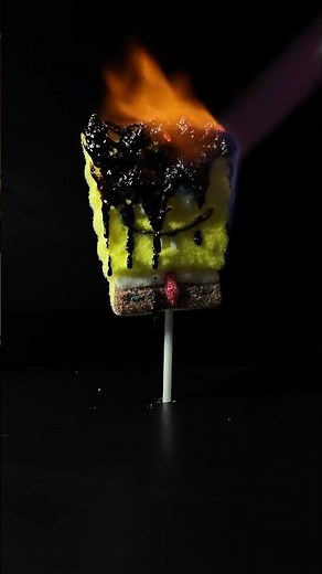 Burning SpongeBob 🔥