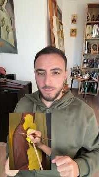 Identificarea straturilor de lumină înainte de a picta o icoană este un pas foarte important #curs