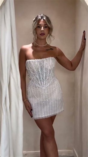 Hand-made Mini wedding dresses #weddingdress #weddinggown #bridal