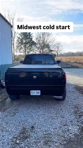 2G Swapped 3rd Gen cold start! #diesel #truck #cummins #coldstart #country | Crude Diesel