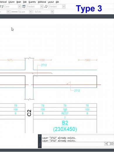 🏗️ Automated Beam Section Drawing & Detailing | Instant Reinforcement Sections