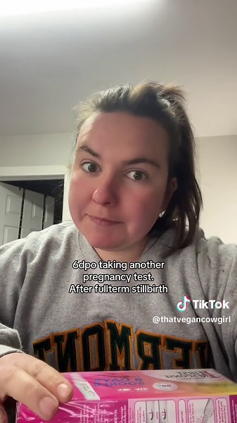 Let the nonstop pregnancy testing begin…. #pregnancyafterloss #pregnancytest #6dpo #6dposymptoms #6dpopregnancytest #ttc #pregnancytestresults #fyp #foryou #ttcafterstillbirth