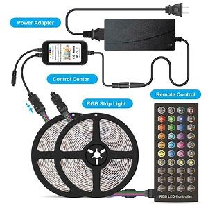 [Hot Item] Color Changing Music Sync LED Strip Lights with Remote3.