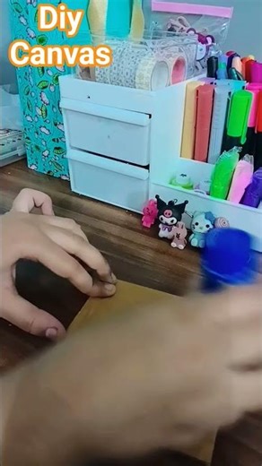 diy canvas 🎨👩‍🎨