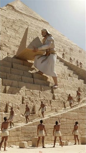 Giants Building Pyramid Summit #shorts #viralvideo