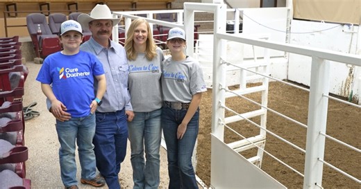 Worden family raises thousands through cattle auctions to fight son’s rare disease