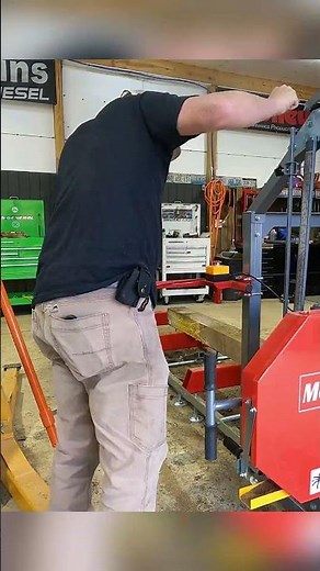 Practical use of customers—MechMaxx 26'' Sawmill