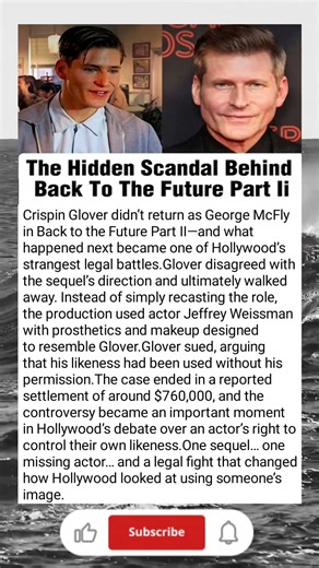The Hidden Scandal Behind Back to the Future Part II 😱 | Crispin Glover Lawsuit