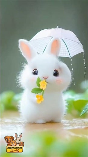 Cute Rabbit 🐇 🐰cartoon #rabbit #cartoon #pets #cartoonvideo