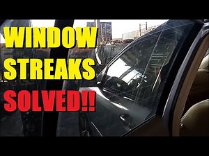 Window Streaking Solved! Lexus RX350/RX330 Door Panel Weatherstrip - How to Replace.