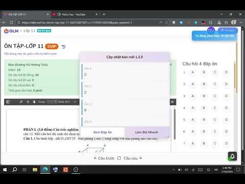 cập nhật dạng bài mới cho hack olm