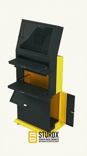 Mobile Industrial Computer Cabinet – 50% OFF!
