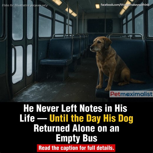 She rolled her eyes at his uniform. Called him a “nobody in a seat.” But tonight, his bus pulled up in the snow—and their dog was sitting on it alone. No driver. No passengers. Just one silent message. Her legs gave out when she saw where the route ended. 🔹 PART 1 – Call Me Driver Her name was Emily Jo Farrow, and she hadn’t cried since her high school graduation—until the dog showed up without him. It was a Thursday, early December. First snow came fast to Syracuse, blanketing the cracked side