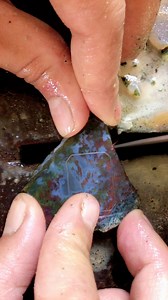 A Simple Slab, a Scenic Landscape — Full Cabochon Process This is the full 5 minute version, made for anyone who enjoys slow, detailed lapidary work — from marking the shape, grinding, sanding, all the way to the final polish. This scenic moss agate reveals a calm, natural landscape as the process unfolds. If you enjoy watching the entire journey of a stone coming to life, I think you’ll enjoy this one. #LapidaryArt #CabochonMaking #MossAgate #ScenicAgate #StoneToCabochon #SlowCraft #HandmadeCab