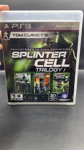 Splinter Cell Remastered Trilogy (2011) for PS3 - Video Games