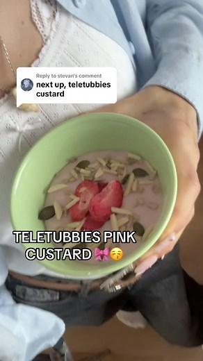 Teletubbies Pink Custard Recipe/Tutorial