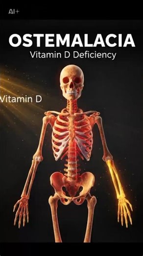 Osteomalacia Explained | Vitamin D Deficiency & Weak Bones 🦴☀️