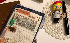 Making Traveler's Notebook size journal