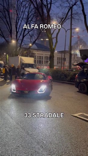Special car needs special transportation. 😎 Alfa Romeo 33 Stradale making an appearance over the weekend on the streets of Milan, Italy - as seen by @fastsupercaritalia www.alfattitude.com #AlfaRomeo33Stradale • #AlfaRomeo #33Stradale | Alfattitude