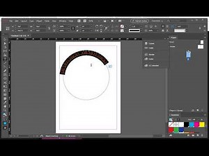 Indesign Tutorial | Text around a circle