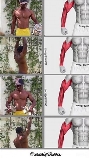 Sculpt Your Arms Fast | Effective Dumbbell Exercise in Seconds