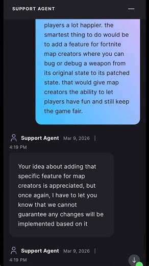 do you think epic games should add a bug/debug feature for map creators? (WEAPON BUFFS) #Fortnite