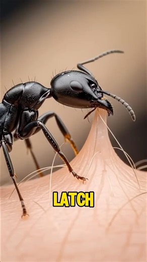 Ant bites aren’t what you think 😳🐜