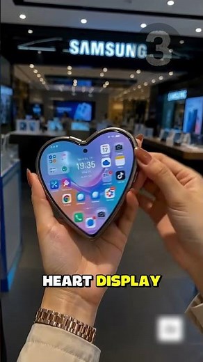 The NEW Heart-Shaped Samsung Phone! 💖🤯
