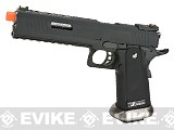 WE-Tech Hi-Capa 6 IREX Competition GBB Airsoft Pistol (Color: Black / Silver Barrel)