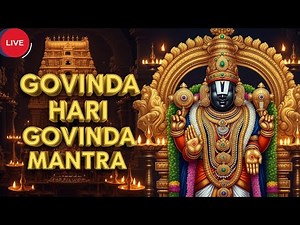 🔴 LIVE: Govinda Hari Govinda | Lord Venkateswara Chant | Govinda Govinda Mantra @jaijaikidsmusic