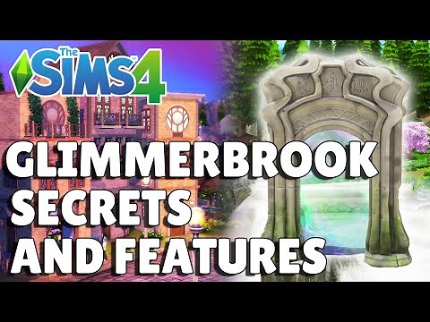 Glimmerbrook [And Magic Realm] World Secrets And Features | The Sims 4 Guide