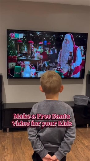 Hi! Im Julia! Your Family Fun Content Creator and UGC on Instagram: "🎅✨ Did you know you can create a personalized video from Santa for your child (or anyone!) using the Portable North Pole (PNP) app or website? Portablenorthpole.com It’s free to make and share the video, just create a free account! You can even send it to friends and family. A friend first introduced us to PNP by sending us a personalized video for our son. If you’d like to download or save it to your phone, there’s a small fe
