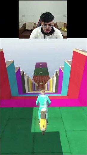 Casetoo drives scooter on mega ramp