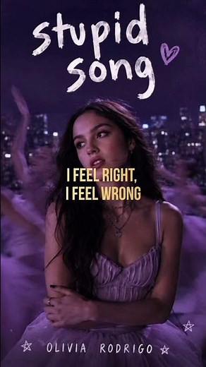 Stupid song #lyrics #music #song #oliviarodrigo