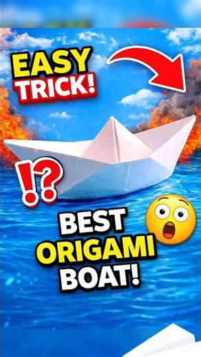 Best Paper Craft Boat | Easy Origami Paper Boat Craft That Floats!