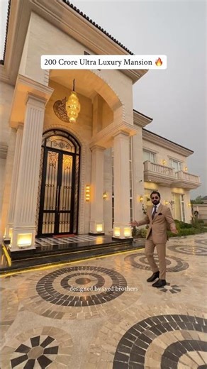 Where architecture meets pure royalty. #syedbrothers #realestate #interiordesign #explore #mansion