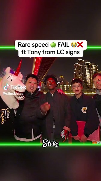 Rare Speed Fail Featuring Tony from LC Signs