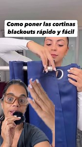 Como colocar una cortina #cortinas #colocacion #diy #facil #rapido | Videos para Reir