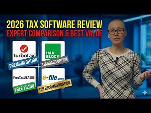 TurboTax vs HR Block vs e-file.com vs FreeTaxUSA: The REAL 2026 Winner (OBBB Act)