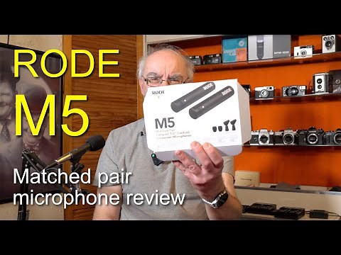 Rode M5 matched pair microphone review.