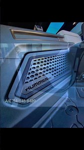 2024 GMC Hummer EV Upgrade with Custom Sub Enclosure Sub Box #audioupgrade #gmc #subbox #hummer
