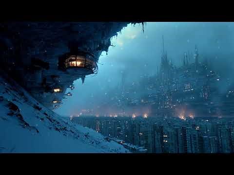 Dystopian Stardust Cityscape ☢️ Ambient Wasteland Soundscape