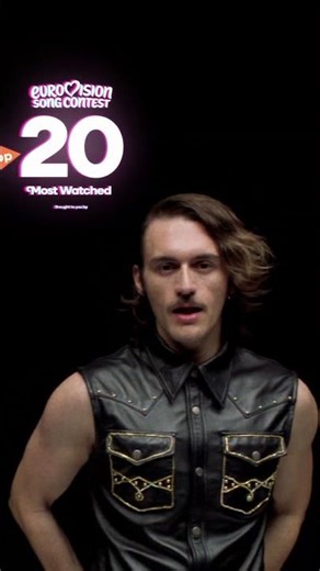 With Vienna 2026 upon us, we count down your Top 20 most watched videos in April | #Eurovision2026